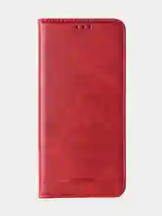 Красный чехол-книжка GQ для Tecno Camon 20 (4G) / Tecno Camon 20 Pro (4G) из искусственной кожи