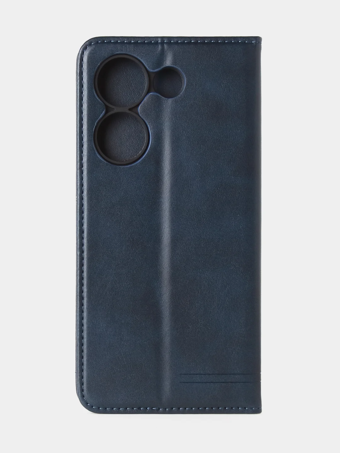 Синий чехол-книжка GQ для Tecno Camon 20 (4G) / Tecno Camon 20 Pro (4G) из искусственной кожи