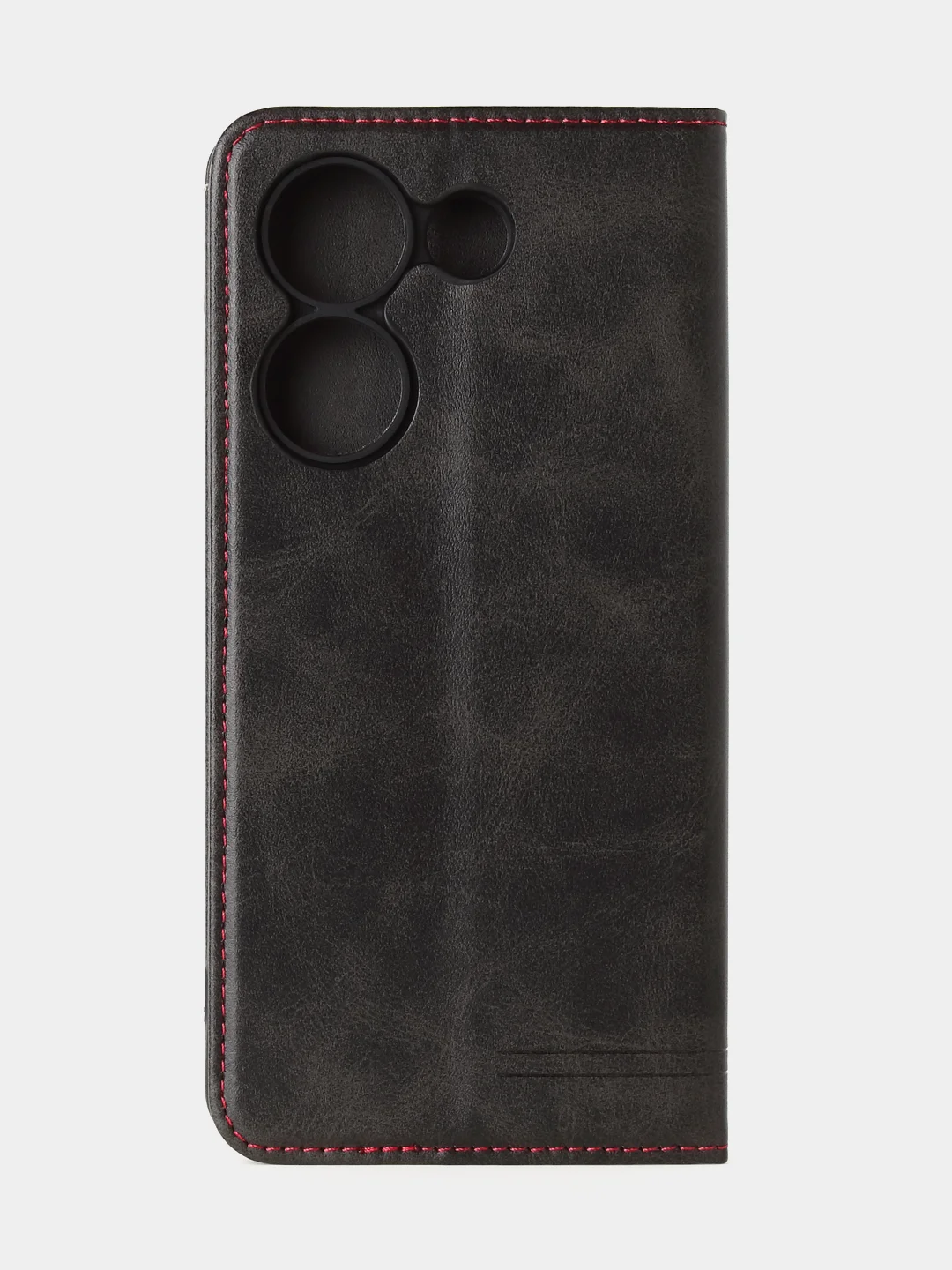 Черный чехол-книжка GQ для Tecno Camon 20 (4G) / Tecno Camon 20 Pro (4G) из искусственной кожи