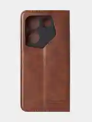 Коричневый чехол-книжка GQ для Tecno Camon 20 Pro, 5G, из высококачественной искусственной кожи