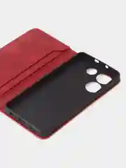 Красный чехол-книжка GQ для Tecno Camon 20 Pro, 5G, из высококачественной искусственной кожи