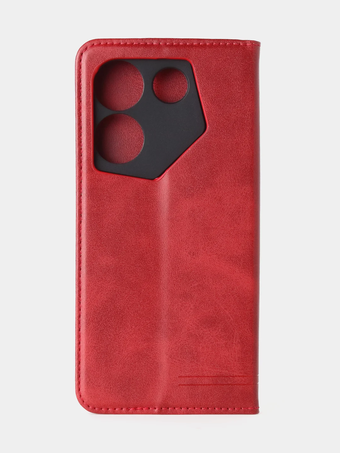 Красный чехол-книжка GQ для Tecno Camon 20 Pro, 5G, из высококачественной искусственной кожи