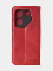 Красный чехол-книжка GQ для Tecno Camon 20 Pro, 5G, из высококачественной искусственной кожи