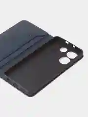 Синий чехол-книжка GQ для Tecno Camon 20 Pro, 5G, из высококачественной искусственной кожи