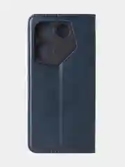Синий чехол-книжка GQ для Tecno Camon 20 Pro, 5G, из высококачественной искусственной кожи