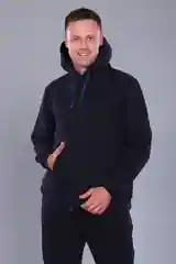 Темно-синий костюм Berchelli мужской