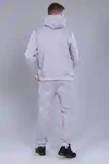 Серый меланж костюм Berchelli мужской