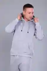 Серый меланж костюм Berchelli мужской