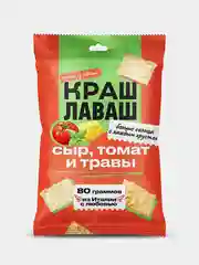 Чипсы из лаваша Краш Лаваш со вкусом Сыр, томат и травы, 80 г
