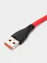 Красный кабель для зарядки айфона, USB, 2 метра