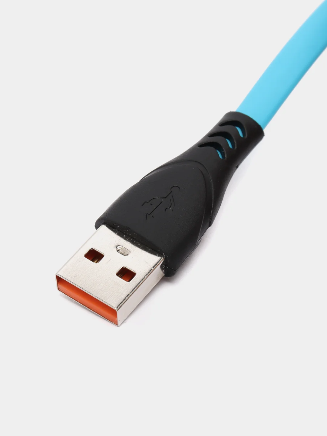Оранжевый кабель для зарядки айфона, USB, 2 метра
