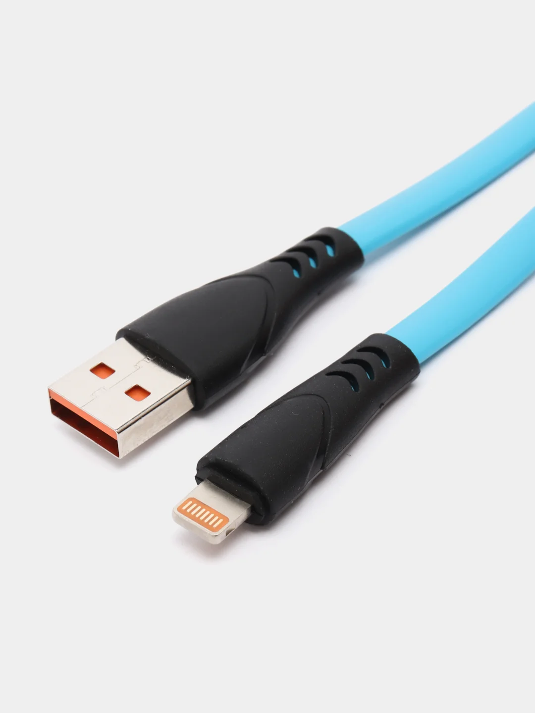 Оранжевый кабель для зарядки айфона, USB, 2 метра