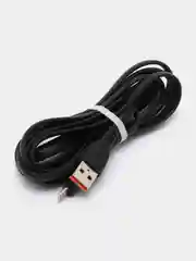 Черный кабель для зарядки айфона, USB, 2 метра