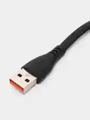 Черный кабель для зарядки айфона, USB, 2 метра
