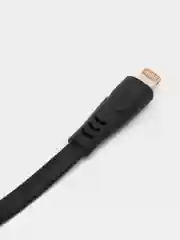 Черный кабель для зарядки айфона, USB, 2 метра
