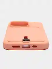 Пудровый чехол для Apple iPhone 15 / 15 Pro / 15 Pro Max  (Айфон 15, 15 про, 15 про макс)
