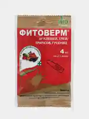 Фитоверм, 4 мл, биопрепарат от клещей, тлей, трипсов, гусениц