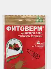Фитоверм, 4 мл, биопрепарат от клещей, тлей, трипсов, гусениц