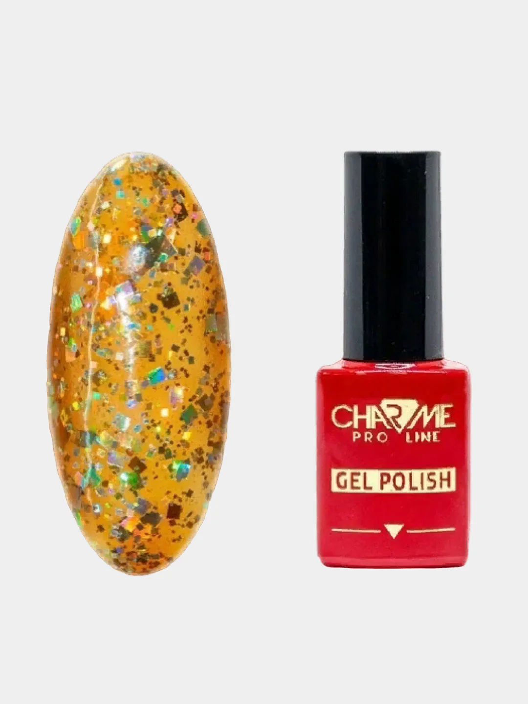 Гель-лак Charme Firework, с поталью