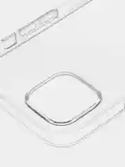 Прозрачный чехол для iPhone 15 Plus, 15+ силиконовый ROSCO прозрачный с защитой камер и от прилипания