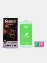 Белый защитное стекло Ceramics для iPhone 7 Plus/8 Plus