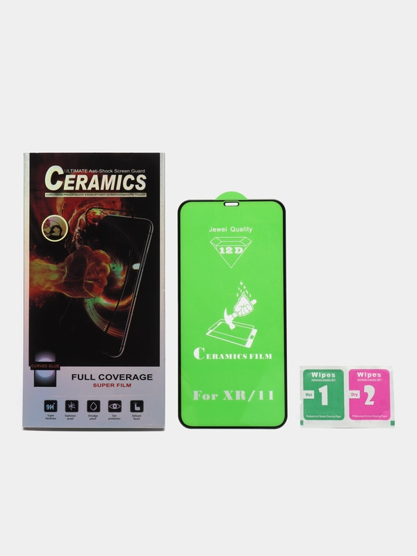 Защитное стекло Ceramics для iPhone XR/11