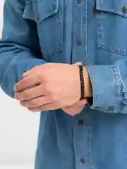 Черный цепочка на руку, унисекс, три цвета