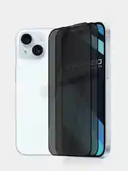 Черный 1-2 шт стекло для iPhone 15 защитное ROSCO олеофобное покрытие матовое антишпион с рамкой