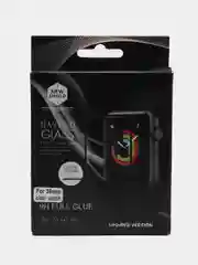 Защитное стекло для часов Apple Watch прозрачное, глянцевое 38, 40 мм
