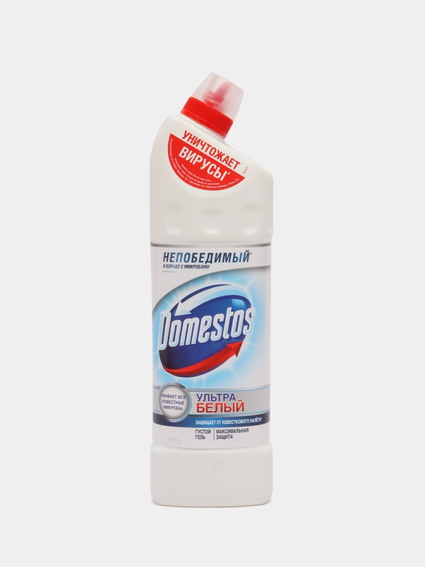 Чистящее средство Domestos "Ультра Белый", для туалета и ванной, 1 л