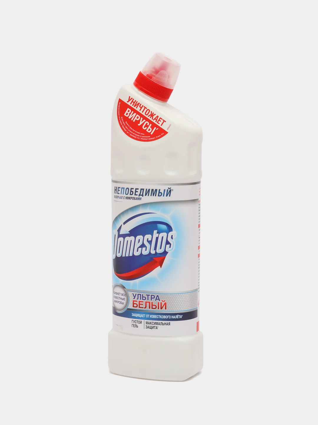 Чистящее средство Domestos "Ультра Белый", для туалета и ванной, 1 л