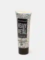Белый глиттер - гель для лица и тела Farres Heavy Metal Glitter Gel
