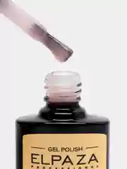 Elpaza Rubber Base Shiny, каучуковая база нежнейших оттенков с мелкими хлопьями и шиммером