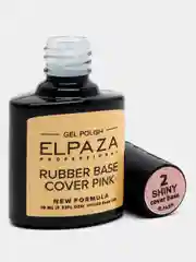 Elpaza Rubber Base Shiny, каучуковая база нежнейших оттенков с мелкими хлопьями и шиммером