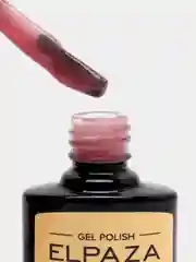 Elpaza Rubber Base Shiny, каучуковая база нежнейших оттенков с мелкими хлопьями и шиммером
