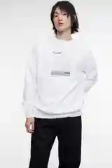 Белый джемпер befree мужской
