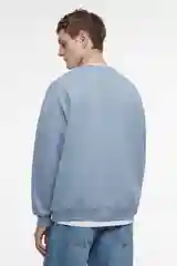 Голубой джемпер befree мужской