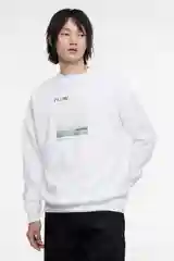 Белый джемпер befree мужской