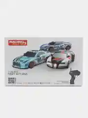Белый радиоуправляемый гоночный JDM автомобиль, для дрифт-манёвров
