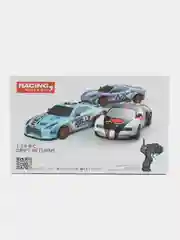 Зеленый радиоуправляемый гоночный JDM автомобиль, для дрифт-манёвров