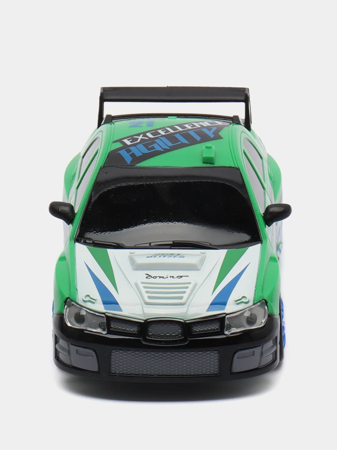 Зеленый радиоуправляемый гоночный JDM автомобиль, для дрифт-манёвров