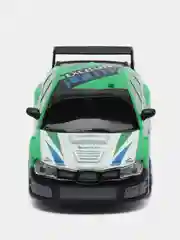 Зеленый радиоуправляемый гоночный JDM автомобиль, для дрифт-манёвров
