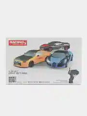 Красный радиоуправляемый гоночный JDM автомобиль, для дрифт-манёвров