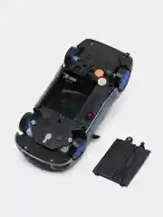 Синий радиоуправляемый гоночный JDM автомобиль, для дрифт-манёвров