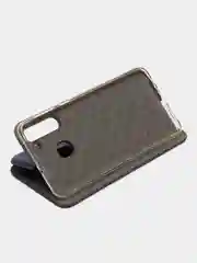 Красный чехол-книжка для Samsung A21 Самсунг А21 , Золотой Синий Черный цвета с карманом