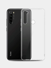 Чехол Xiaomi Redmi Note 8T, Сяоми Редми Нот 8Т, прозрачный силиконовый