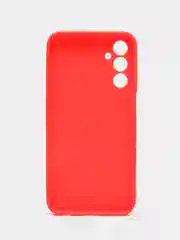 Красный чехол для Samsung Galaxy A24 (Самсунг Галакси А24), силиконовый, матовый