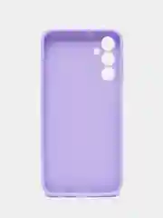 Сиреневый чехол для Samsung Galaxy A24 (Самсунг Галакси А24), силиконовый, матовый