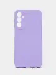 Сиреневый чехол для Samsung Galaxy A24 (Самсунг Галакси А24), силиконовый, матовый