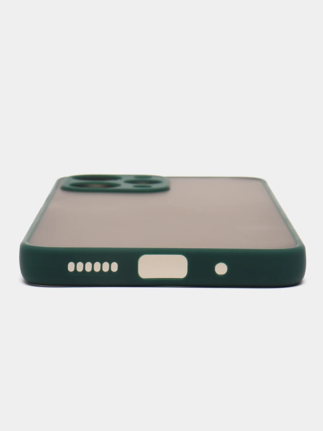 Морской чехол для Xiaomi Redmi 12 (Сяоми Редми 12), пластиковый, матовый, с цветными кнопками